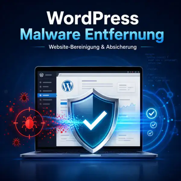 WordPress Malware Entfernung und Website-Sicherheit.
